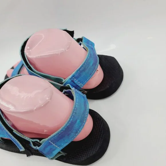 Teva Women's Blue Original Universal Tie-Dye 1124231 Sport Sandals Size US 9 - Picture 4 of 9